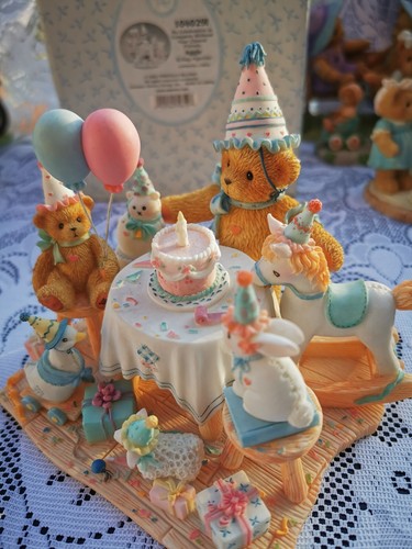 Enesco cherished teddies aggie - teddies,