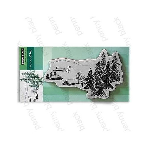 Penny black cling rubber - black,