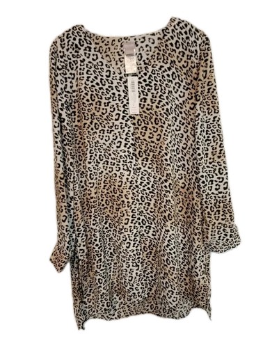Chico leppard print blouse - chico's,