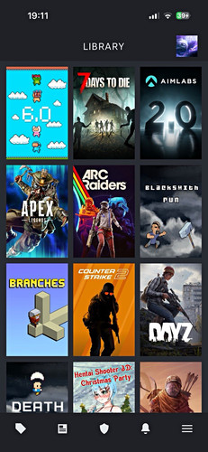 Steam account
