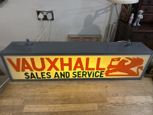 Vauxhall dealer illuminated - dealer,
