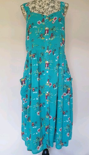 Green summer dress - summer,