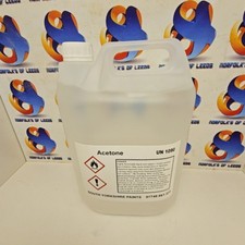 Acetone 5L Dissolve Nail Glue & Acrylic Nail Tips UV Gel Remover Soak Off m