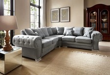 Special Offer -  Verona Corner Sofa | Grey | 2C2 | FREE DELIVERY