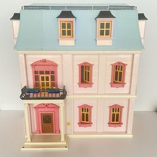 Playmobil 5303 Deluxe Dollhouse Mansion With Working Bell + Furniture & Figures
