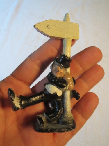 Vintage cast iron bottle - vintage,