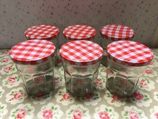 6 X Bonne Maman jars (370g