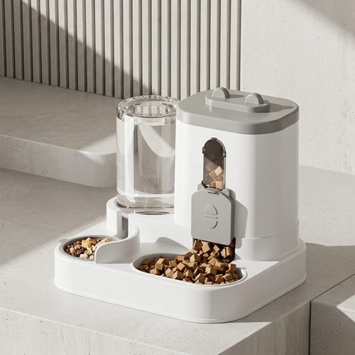 Automatic cat food - cat, and
