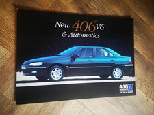 Peugeot 406 V6 and Automatics Oct 1996 Sales Brochure