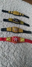 WWE WRESTLING BELTS FOR FIGURES - MATTEL (LOT 3)