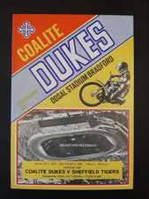 Speedway programme BRADFORD Odsal Reopening meeting v Sheffield 29 March 1986