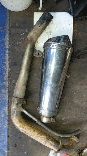 Yamaha yzf r125 exhaust - yamaha,