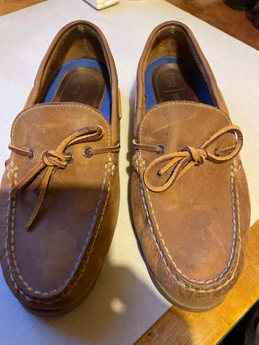 Mens leather boat - mens,