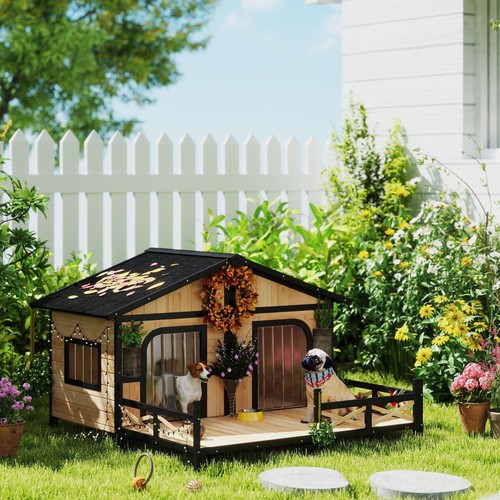 Wooden elevated backyard all - backyard,