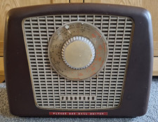 Vintage : Ferguson 352u : Bakelite Valve Radio .. Untested ..