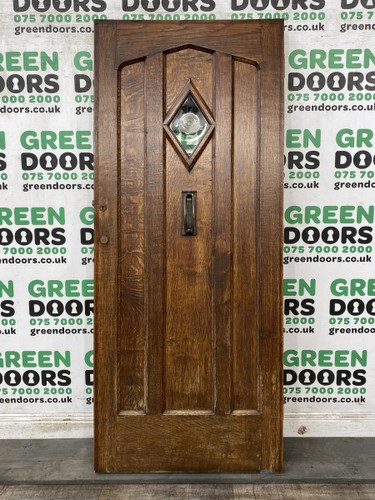 Solid oak hardwood door - solid,