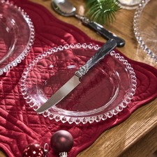 Clear Glass Small Dessert Side