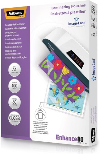 Fellowes laminating pouches - fellowes,