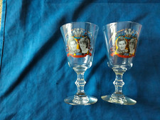 2 Royal Wine Glasses -  Prince