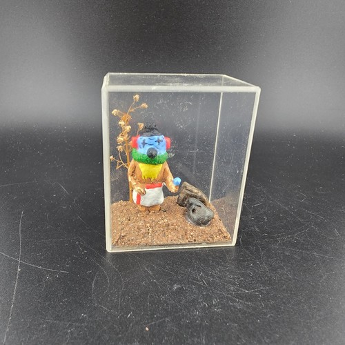 Miniature kachina figurine - kachina,