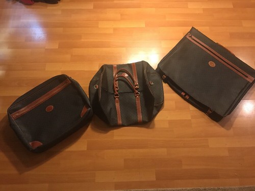 Vintage longchamp luggage set - longchamp,