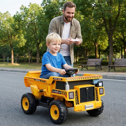 24v ride dump truck kids - dump,