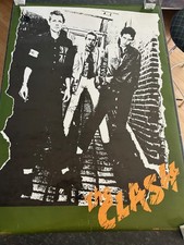 The CLASH Rare Genuine Official Dorisimo '1st Clash LP' Punk Poster