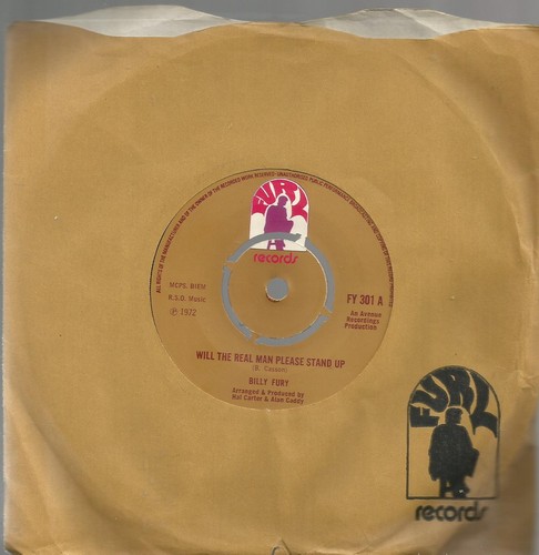 Billy fury will - the, man