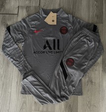PSG Tracksuit Grey Size Small FULL TRACKSUIT Fast Shipping 🚚📦
