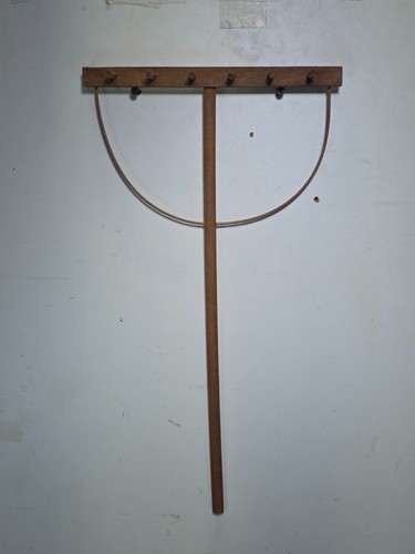 Vtg mini wooden bow hay - vtg,