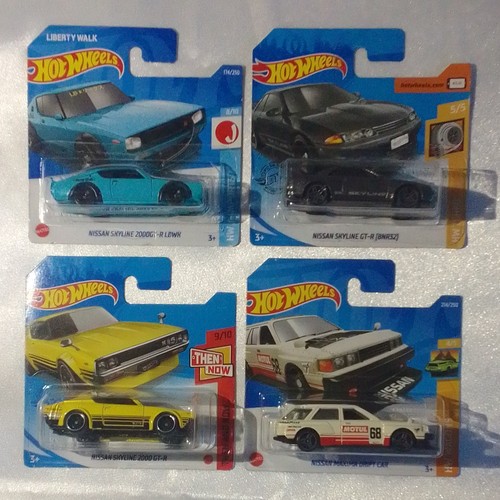Hot wheels nissan skyline - hot,