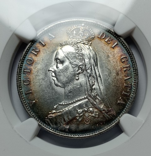Unc toned 1887 victoria - toned,