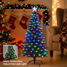Pre lit fiber - pre, christmas