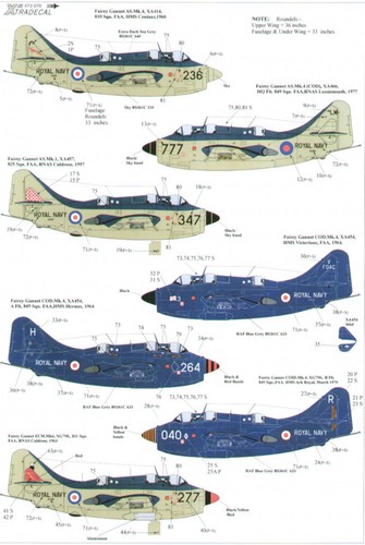 Xtradecal x72070 fairey - xtradecal,