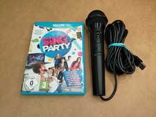 Sing Party (Nintendo Wii U) VGC Game with Official Microphone, PAL