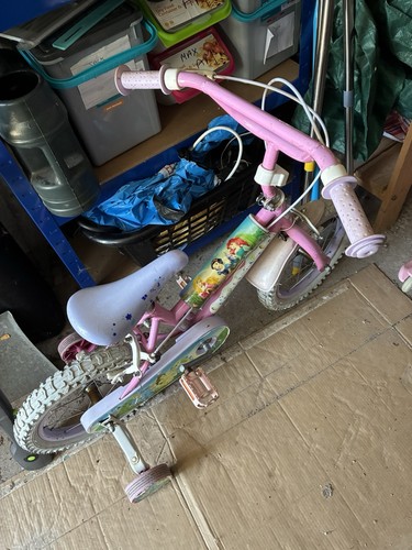 Disney princess pink bicycle - pink,