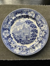 Elkin Knight Series ‘Byland Abbey, Yorkshire’ 26cm Plate By Foley Pottery