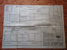 RC Model World Plans of Hiirth Acrostar a scale model 42" span