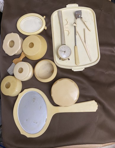 Vintage french ivory - ivory, celluloid