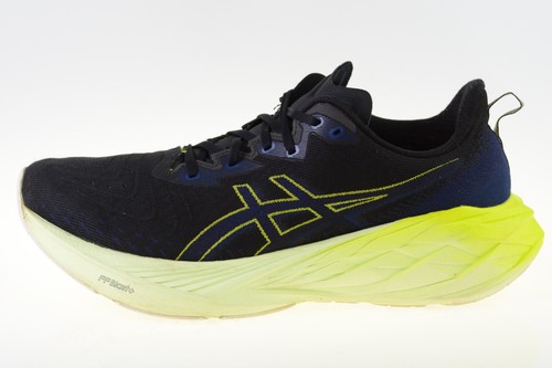 Asics novablast black - 4, black/green