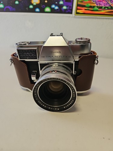 Kodak retina reflex iii silver - reflex,