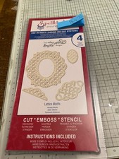 Spellbinders lattice motifs