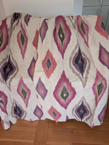 Designer curtains 125cmw - 125cmw, x