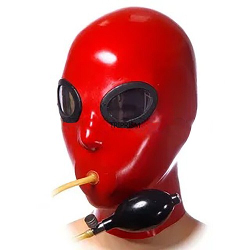 Latex gummi rubber - hood, mask