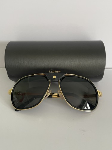 Cartier santos ct0241s gold - cartier,