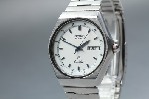 Vintage 1980 seiko silver wave - 1980,