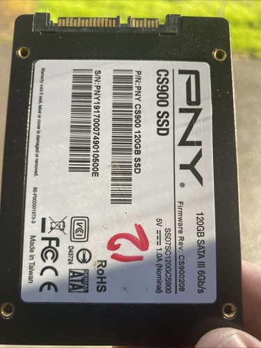 Pny cs900 internal ssd - internal, drive