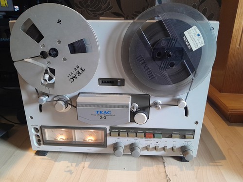 Teac rtr tape recorder - x-3,