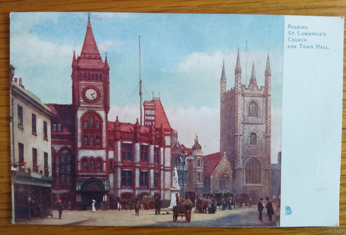 Vintage postcard lawrence s - vintage, postcard-st.lawrence's