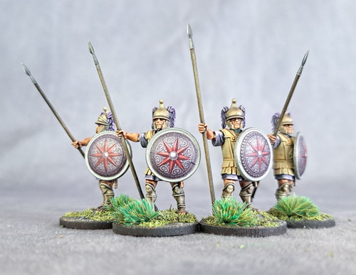 Painted macedonian hypaspists - macedonian,